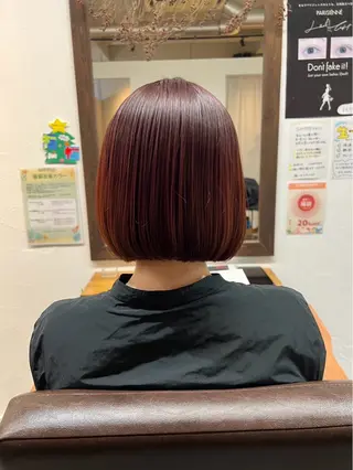 ショート カラー sun trip 荒川のヘアスタイル