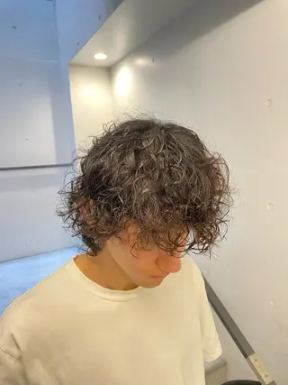 パーマ メンズ Wehlen所属・透明感カラー🌟 keisukeのヘアスタイル