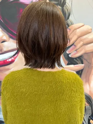 ミディアム カラー パーマ ヘアアレンジ メンズ キッズ ネイル マツエク・マツパ アイブロウ times salon名駅所属・久木原 ゆりのヘアスタイル