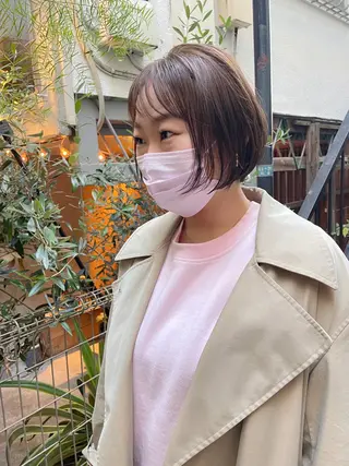 ショート カラー 高橋 愛美のヘアスタイル