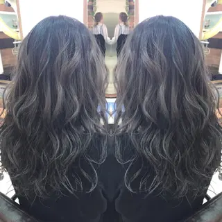 ロング カラー 青木 茂樹⭐️ 透明感カラーのヘアスタイル