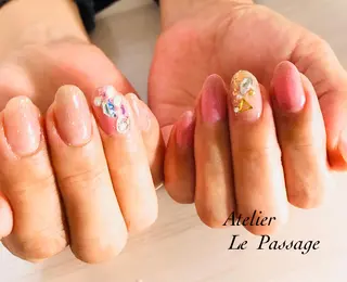 ネイル Atelier Le Passage所属・h nakatsukaのネイルデザイン