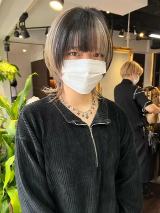 ミディアム カラー nendo_hair所属・ハイトーン/ボブ 🎀sonokaのヘアスタイル