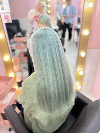 ロング カラー 甘ふわgirly🎀 ハイトーン🤍Ramのヘアスタイル