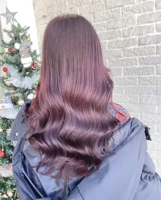 ロング 【髪質改善カラー】 瀧田嵐士🇰🇷のヘアスタイル