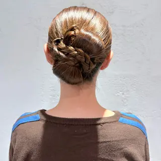 ロング ヘアアレンジ 艶髪/柔らかカラー /アレンジ🪞あまにのヘアスタイル