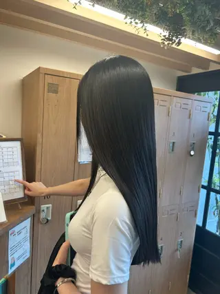 カラー 西新  MAHIRO 🩵🫧艶髪🩵🫧のヘアスタイル