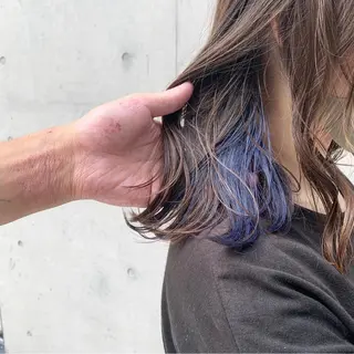 ショート カラー ヘアアレンジ ハイトーン/美髪矯正 🍃大江拓実のヘアスタイル