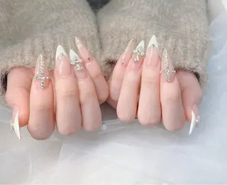 ネイル Momo チップ長さ出し専門店のネイルデザイン