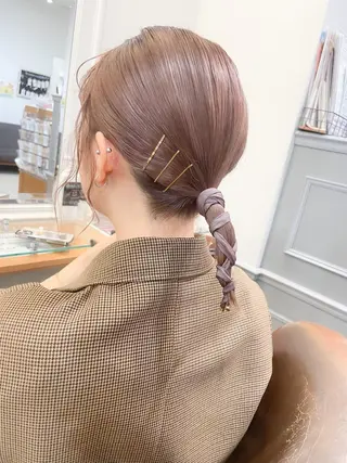 ミディアム カラー ✨カラー支持No.1 🧸ワキ カナコ🧸のヘアスタイル