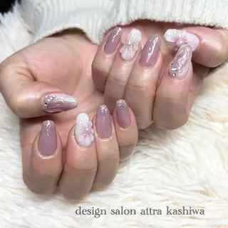 ネイル attra  柏店 suzuのネイルデザイン