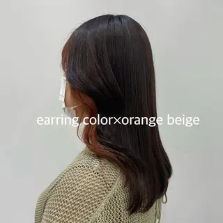 ロング 暖色カラー推し/ トヤエリコのヘアスタイル