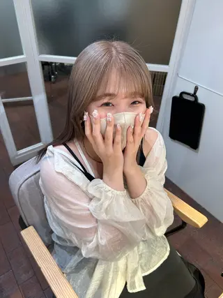 セミロング カラー CURIO/南船場 /RIN💈🍎のヘアスタイル