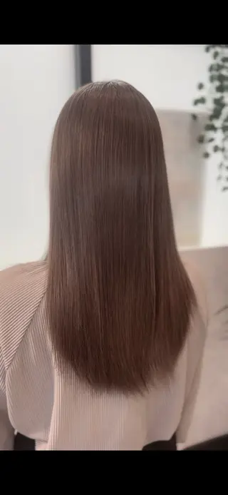 ロング Agu hair muta 大牟田所属・スタイリスト 大山佑将のヘアスタイル