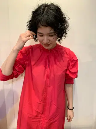 ミディアム パーマ 【takk】 ナカヤママサヨシのヘアスタイル