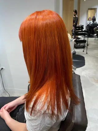 ロング カラー レイヤー/ハッシュ 渋谷/サッタのヘアスタイル