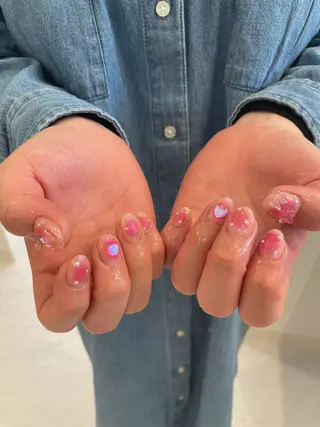 ネイル 束感まつ毛/ネイル/ LED♥KIRARAのマツエク・マツパデザイン