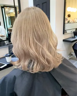 セミロング hair park t-under所属・RIKU KATSURAGIのヘアスタイル