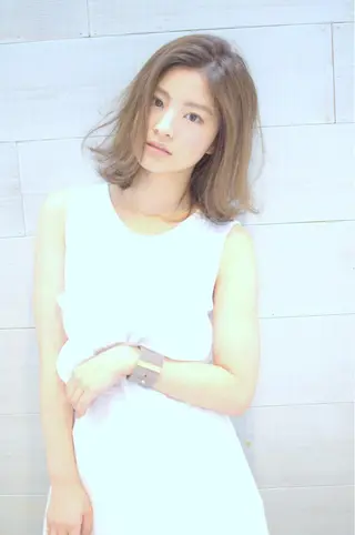 ミディアム セミロング ロング カラー パーマ vinculo所属・三村 昇のその他イメージ