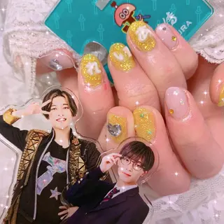 ネイル La neige* yuki 🥯🍑のネイルデザイン