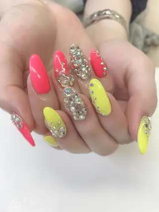 ミディアム JNA認定講師🌸 RIEのネイルデザイン