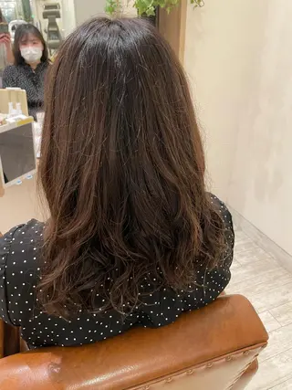 ロング パーマ 村山 かほのヘアスタイル