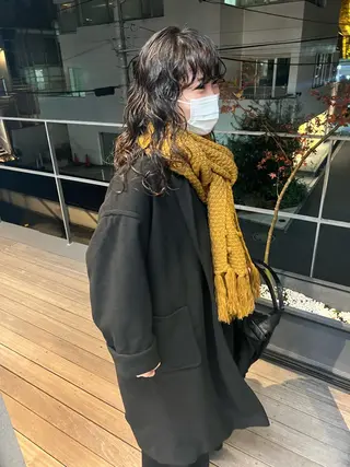 ミディアム パーマ sakoda shunkiのヘアスタイル