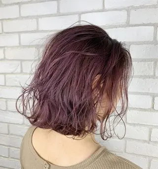 ミディアム カラー she2.shinjuku所属・takumi Hのヘアスタイル