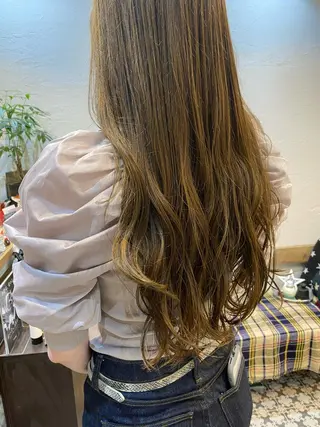 ロング カラー 韓国ヘア☁️ mitsukiのヘアスタイル