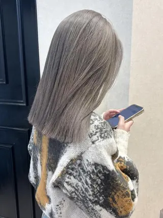 セミロング MATTY rioのヘアスタイル