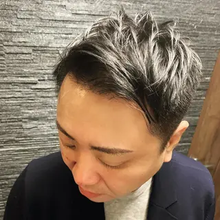 ショート 老田竜也 ヒロ銀座ヘアサロンのヘアスタイル
