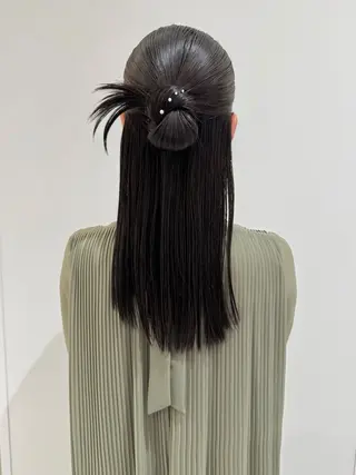 ロング ヘアアレンジ ヘアアレンジ支持率 No.1🥇RIKOのヘアスタイル