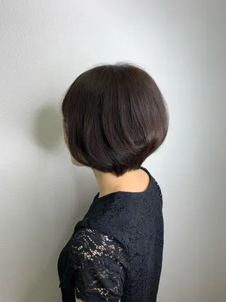 ショート 【清瀬】パサツキ 広がり改善川合剛史のヘアスタイル