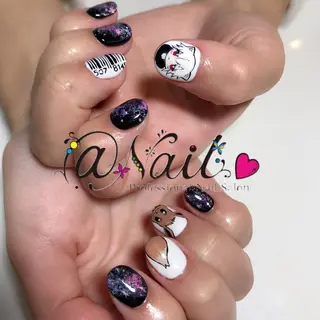 ネイル 小尾 栞のネイルデザイン