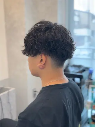 ショート パーマ メンズ 【tocca茨木】 MOMOKAのヘアスタイル