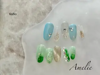 ネイル いちじゅう あおいのネイルデザイン