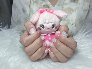 ネイル 【Eclat ｴｸﾗ】nail＆beauty所属・Eclat〔ｴｸﾗ〕 MOEKA𝜗𝜚*のネイルデザイン