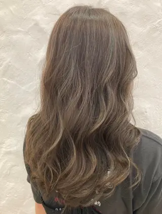 セミロング カラー パーマ ヘアアレンジ メンズ キッズ grand story/colulu渋谷2号店所属・kotona 🤍miuraのヘアスタイル