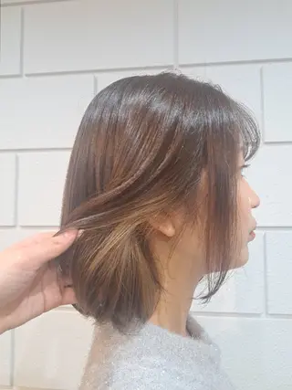 ミディアム カラー ARUGO所属・松島 冬浬のヘアスタイル