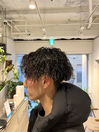 ショート メンズ 【パーマ満足度No. 1🥇】宮脇 大樹のヘアスタイル