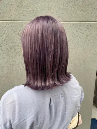 ミディアム カラー Sizuk ＆LOAのヘアスタイル