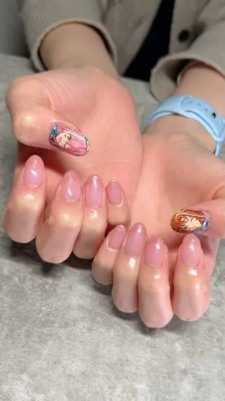 ネイル haleyume所属・shino🌟 痛ネイルのネイルデザイン