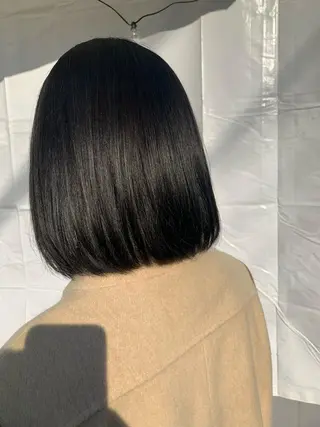 ミディアム カラー 透明感🫧半個室 yukaのヘアスタイル