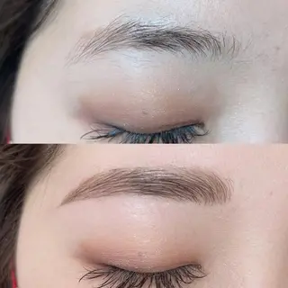 アイブロウ plume eyelashのネイルデザイン