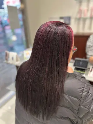 ロング パーマ 仲村 友孝のヘアスタイル