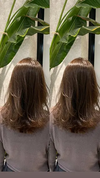 セミロング カラー パーマ指名No.1 /Ryosuke.のヘアスタイル