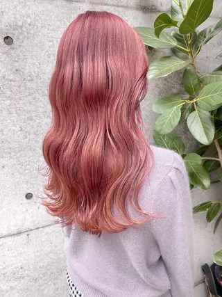 ロング カラー ヘアアレンジ ❤️カラー得意 🧡松浦睦樹❤️のヘアスタイル