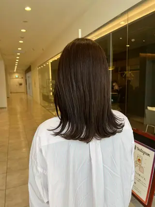 ミディアム カラー 💎K-two名古屋 安田ちづる💎のヘアスタイル