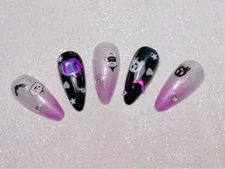 ネイル lucky nail 歌舞伎町のネイルデザイン