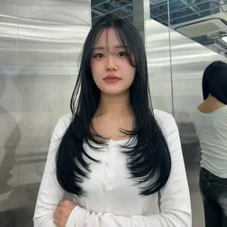 ロング 銀座/韓国ヘア🤍 レイヤーAYUMIのヘアスタイル